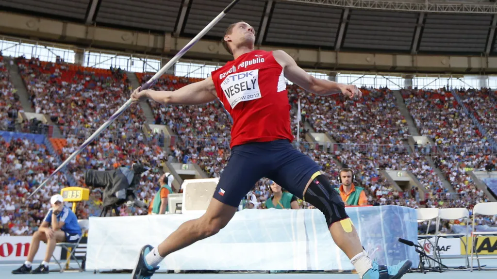 Oštěpař Vítězslav Veselý