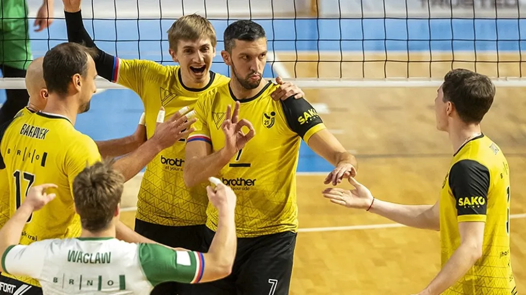 Volejbalisté Brna