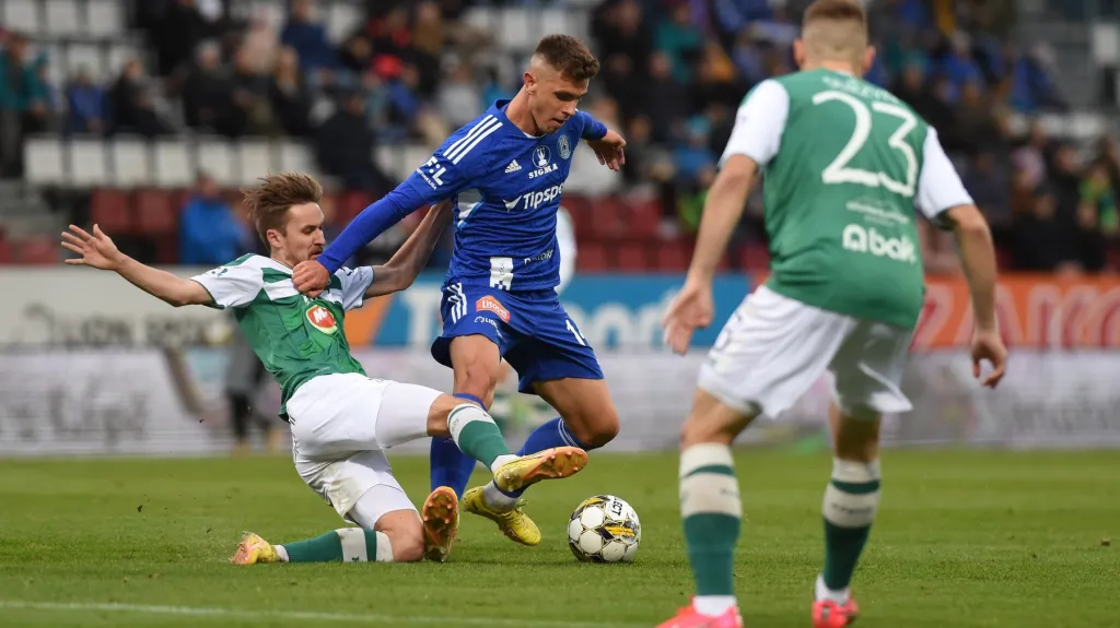 Utkání Olomouc - Jablonec