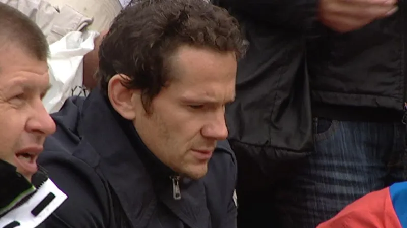 Vstup Luboše Rosího ze Staromětského náměstí