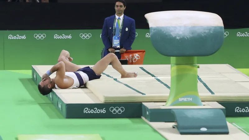 Zraněný Samir Ait Said