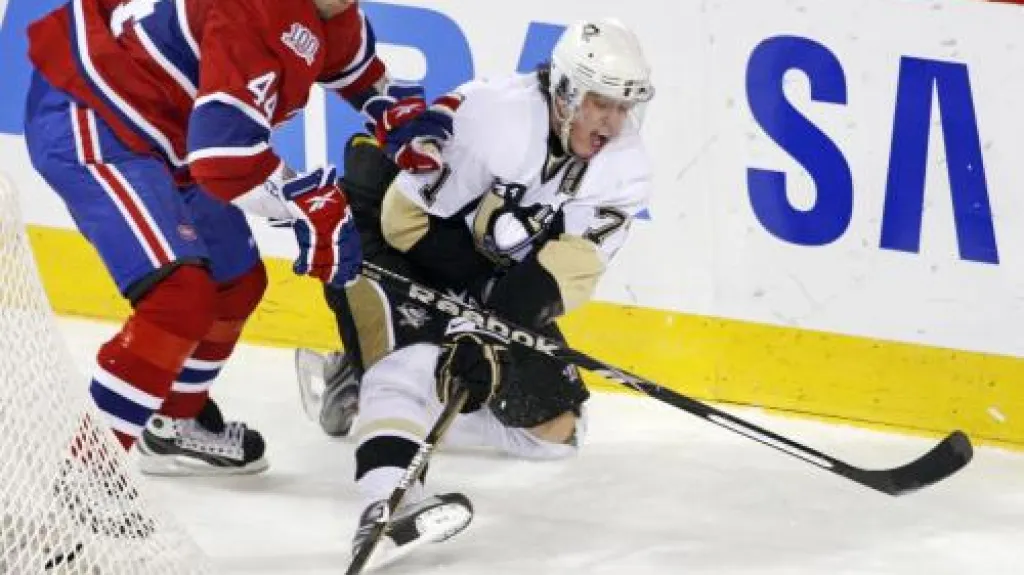 Roman Hamrlík (vlevo) a Jevgenij Malkin