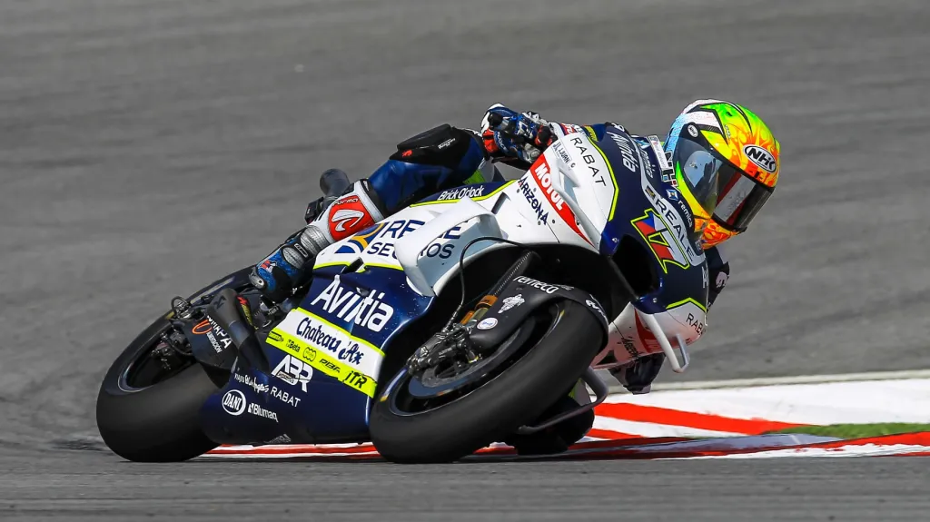 Karel Abraham v barvách nové stáje Reale Avintia Racing