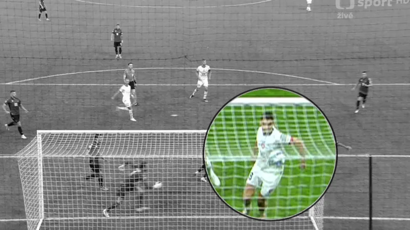 Moment utkání Albánie – Česko: Neuznaný gól a vyloučení Chytila