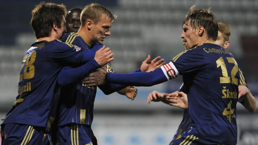 Radost olomouckých fotbalistů