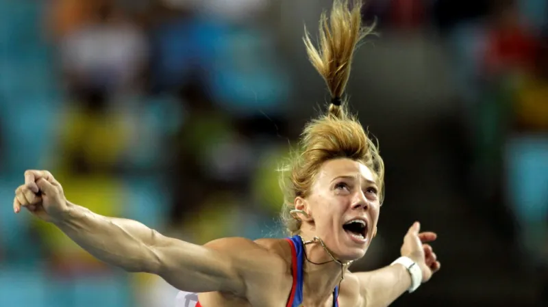 Maria Abakumovová ve finále MS