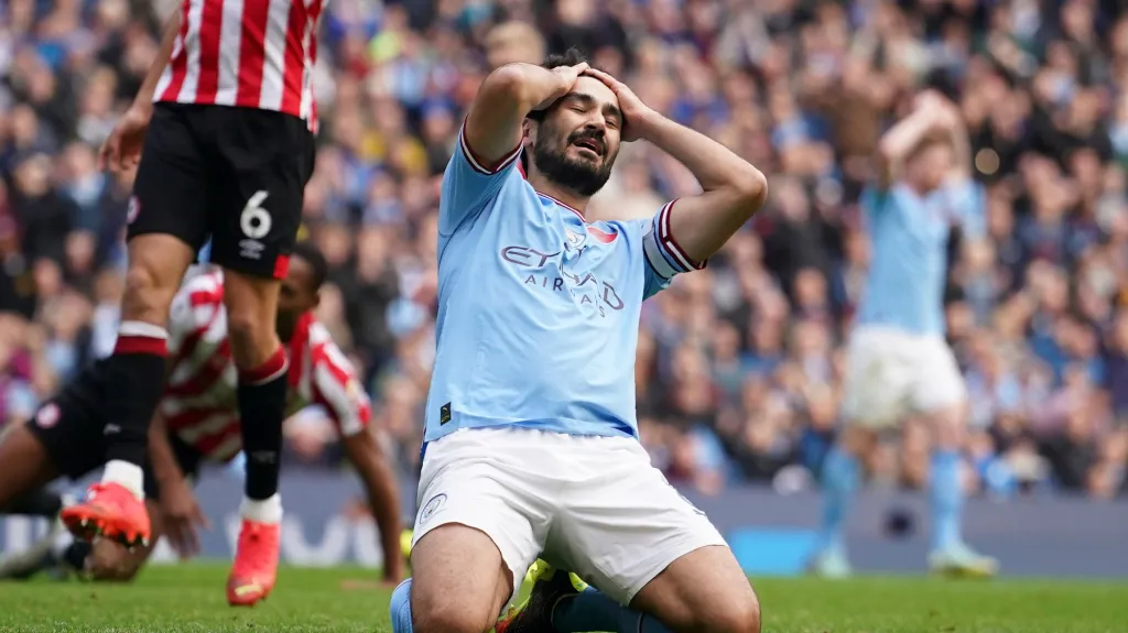 Gundogan po promarněné šanci