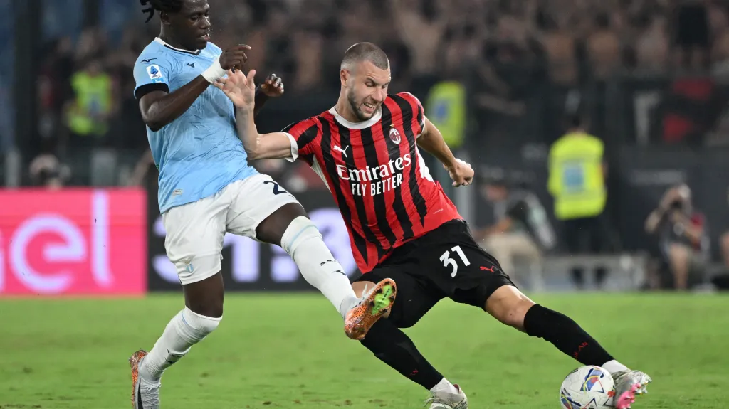 Utkání AC Milán – Lazio Řím