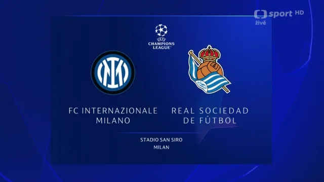 Sestřih utkání Inter Milán – San Sebastian