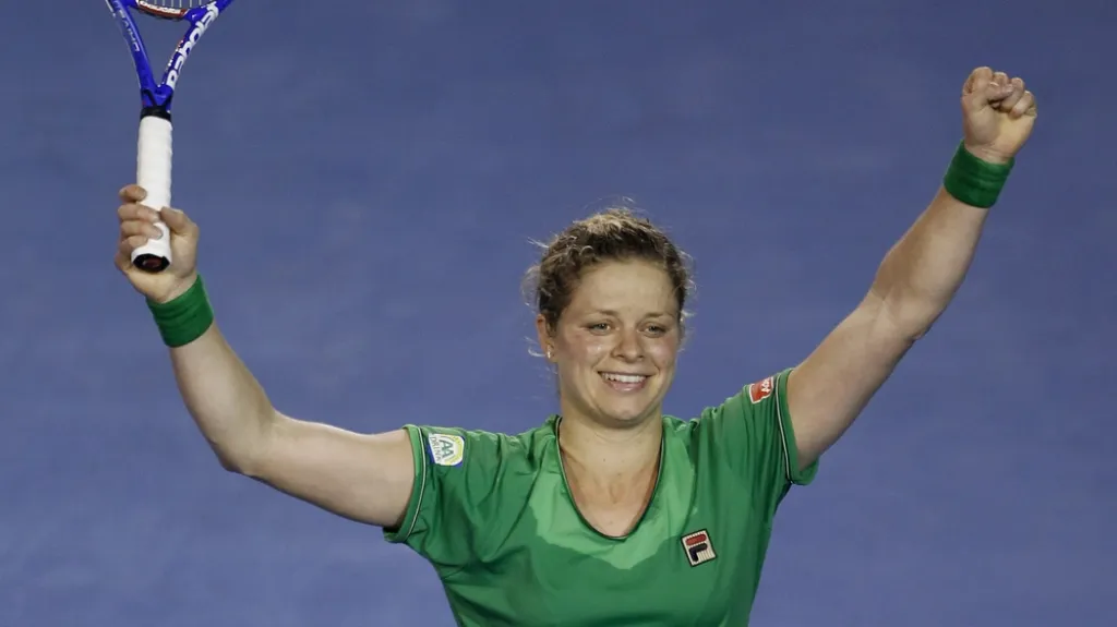 Vítězka Australian Open Kim Clijstersová