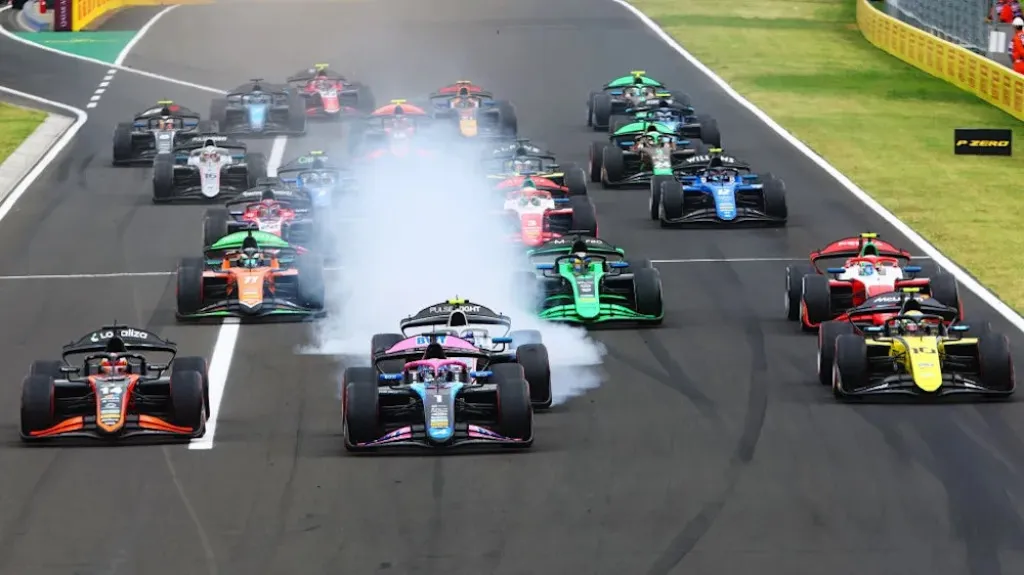 Závody F2 v Budapešti