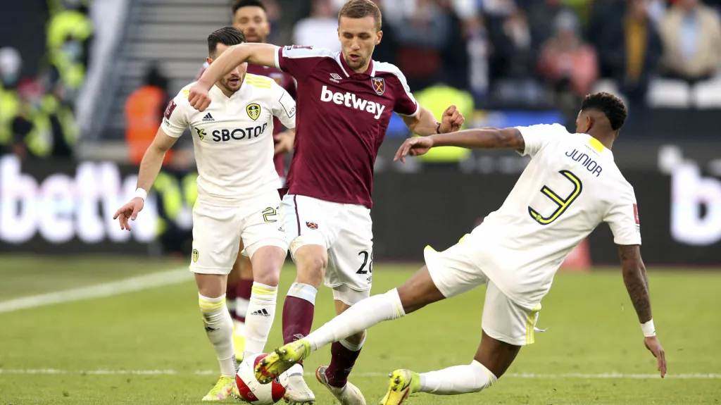 Tomáš Souček v akci