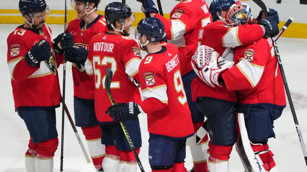 Radost hokejistů Floridy