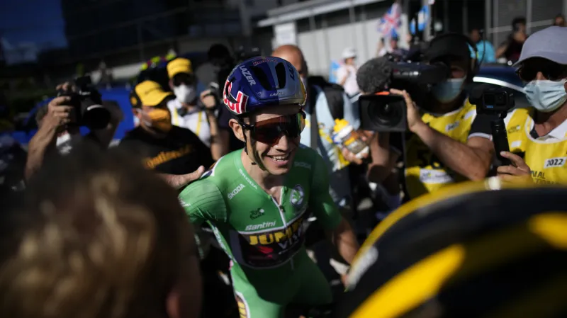 Závěr 8. etapy Tour de France