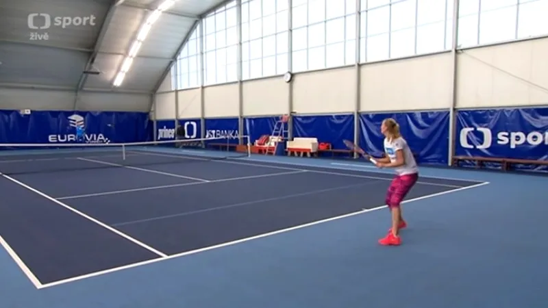 České tenistky zahájily přípravu před finále na Spartě