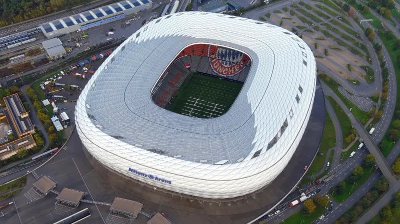 Allianz Arena v Mnichově