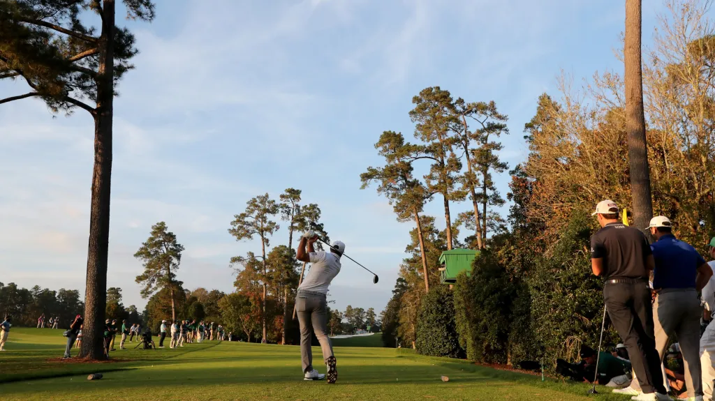 Dustin Johnson na Masters