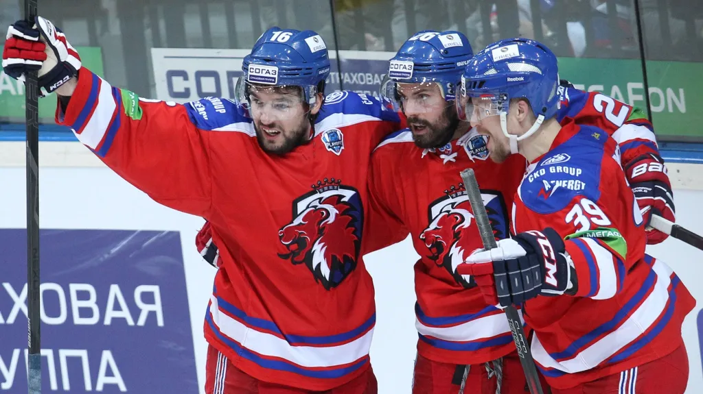 Radující se hráči Lva