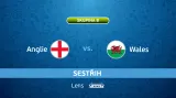 Sestřih utkání Anglie - Wales