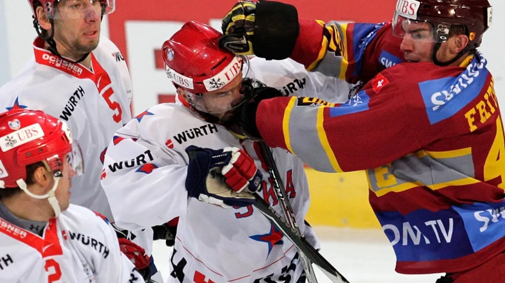 Utkání Servette Ženeva - Petrohrad