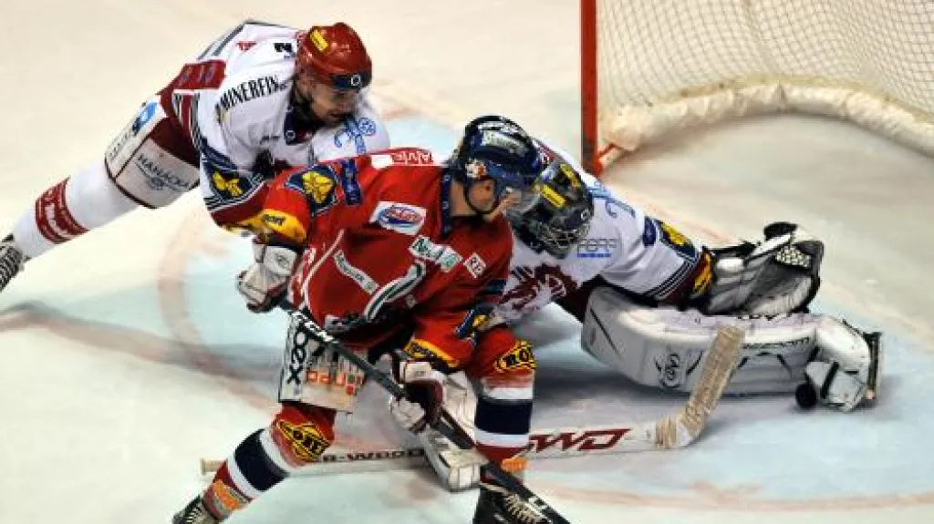 Hokej - Pardubice - Třinec