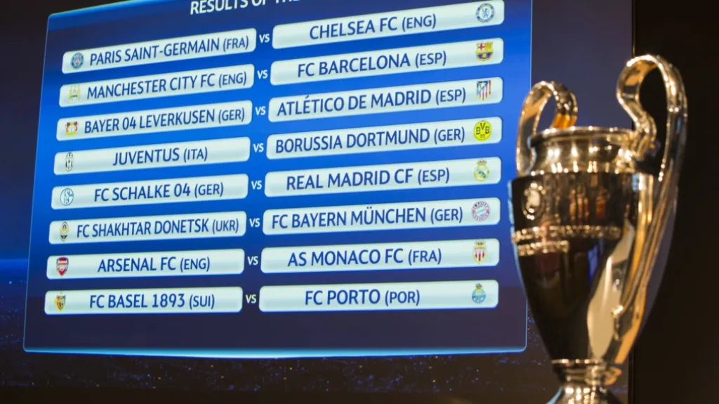 Los osmifinále Ligy mistrů