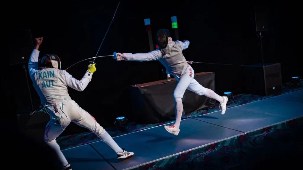 Alexander Choupenitch (vpravo) v akci