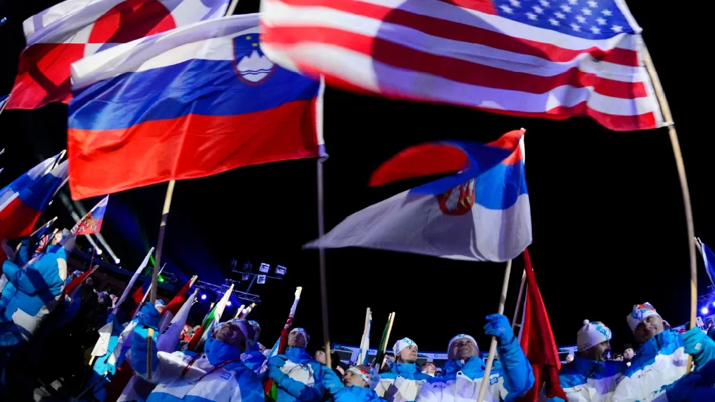 Zahájení biatlonového MS v ČR