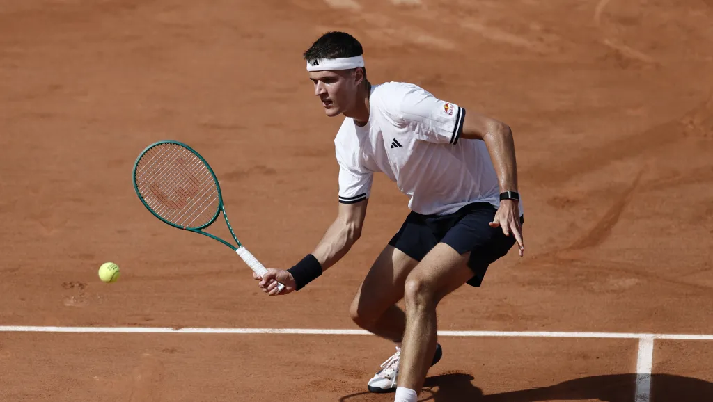 Jakub Menšík na Roland Garros