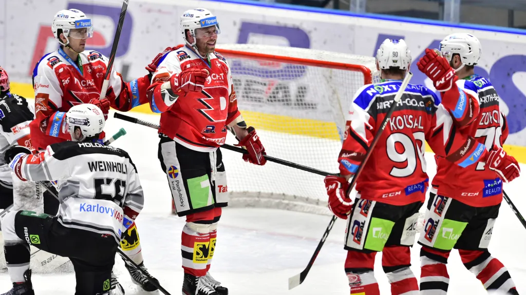 Pardubice skórují zásluhou Andreje Kosticyna proti Karlovým Varům