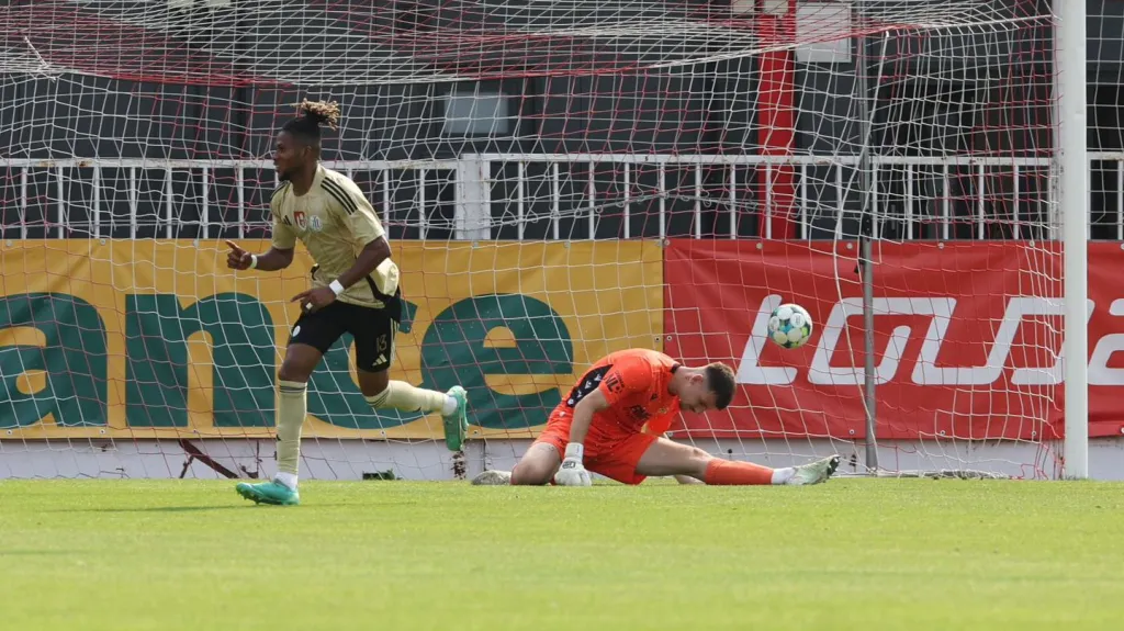 Igbokwe slaví branku proti Žižkovu