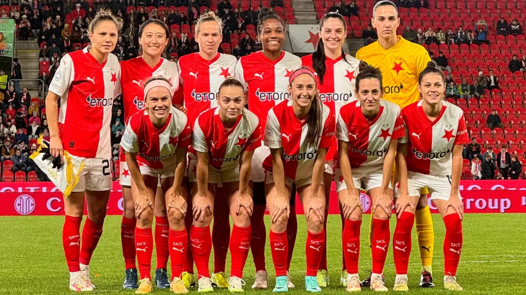 Fotbalistky pražské Slavie