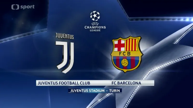 Sestřih utkání Juventus - Barcelona