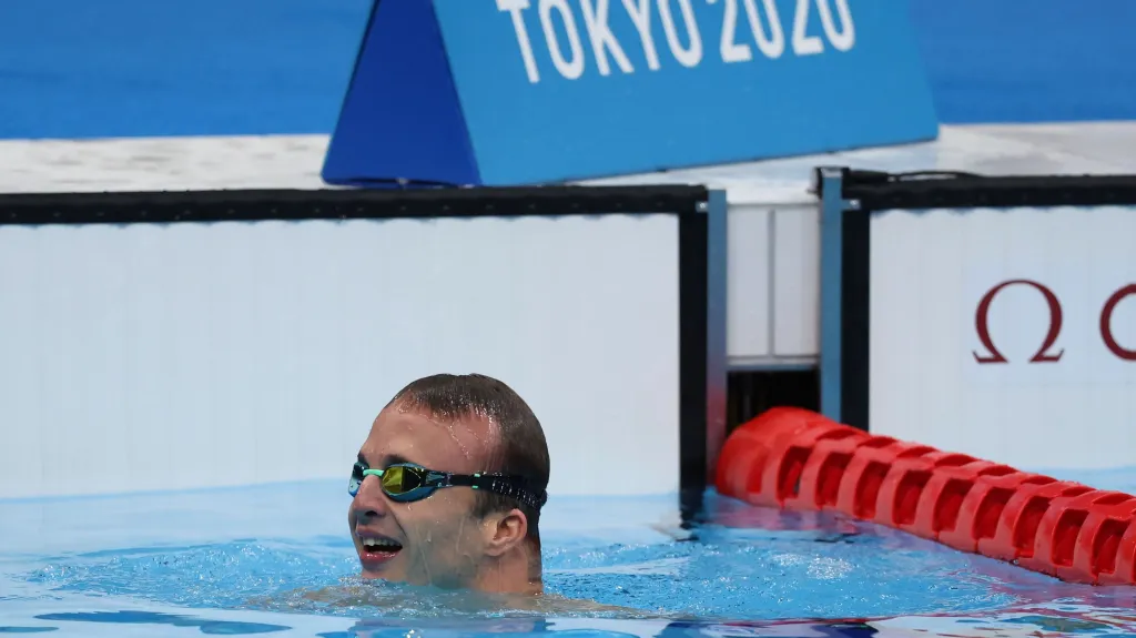 Arnošt Petráček na paralympijských hrách v Tokiu