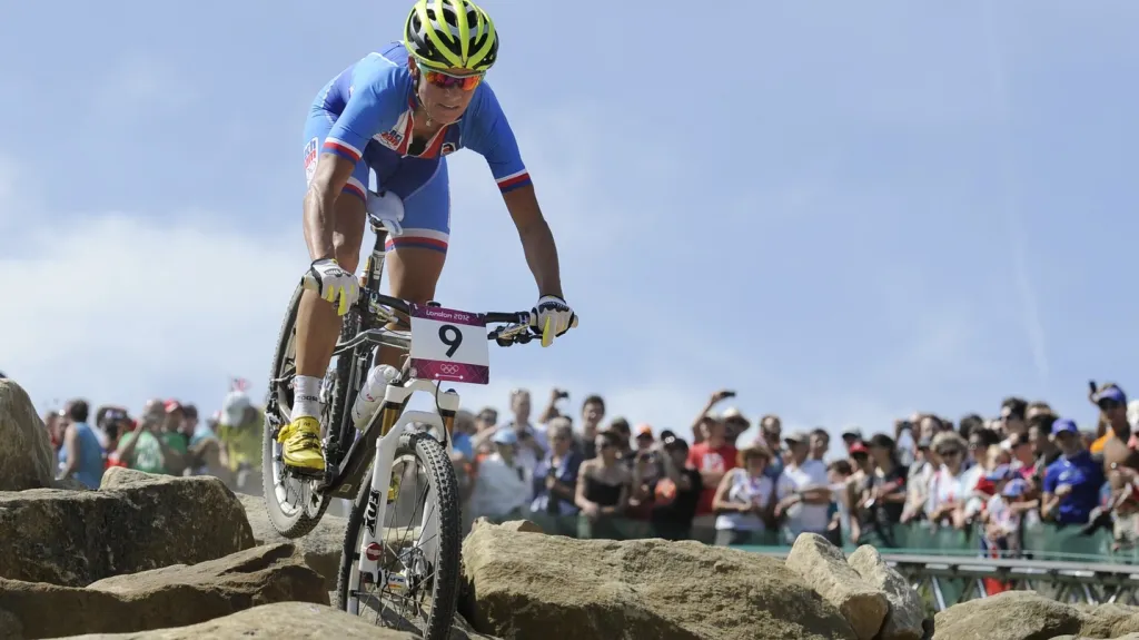 Kateřina Nash při olympijském cross country