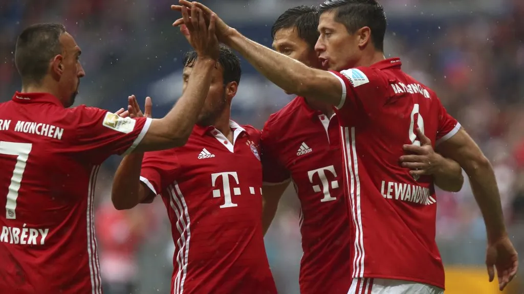 Fotbalisté Bayernu Mnichov