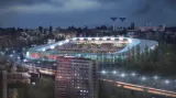 Projekt rekonstruovaného stadionu na Bazalech