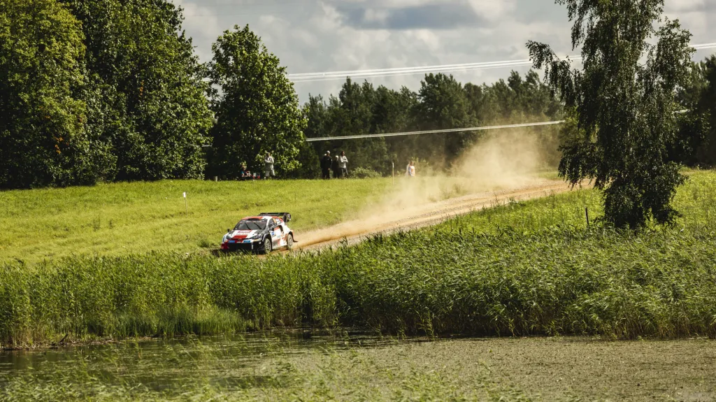 Kalle Rovanperä na Estonské rallye