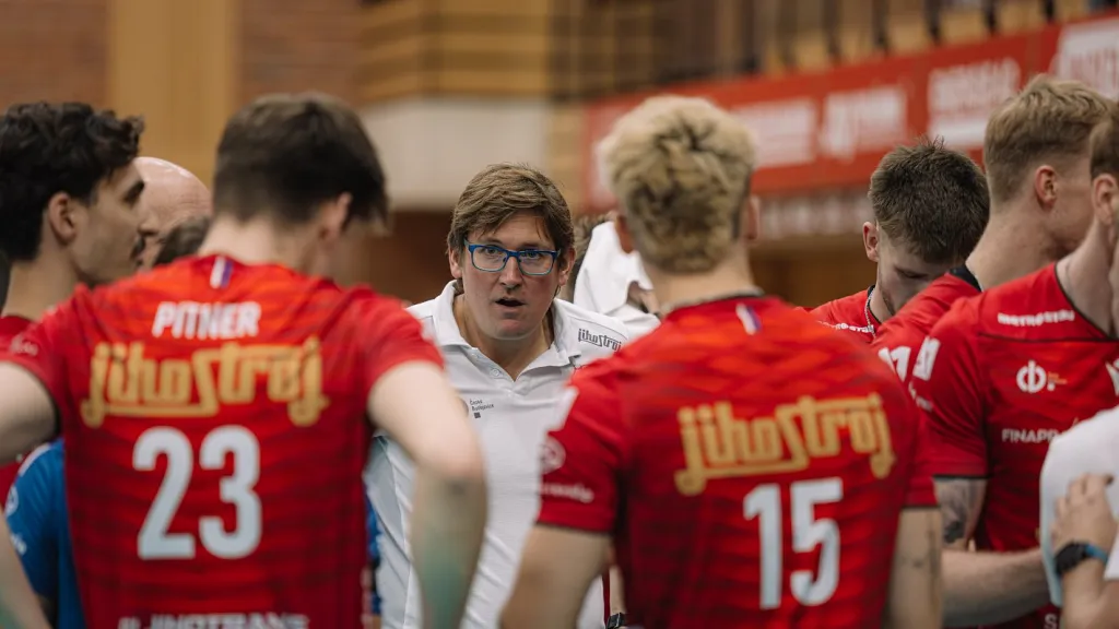 Hráči budějovického Jihostroje