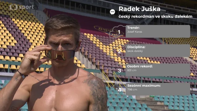Profil dálkaře Radka Jušky