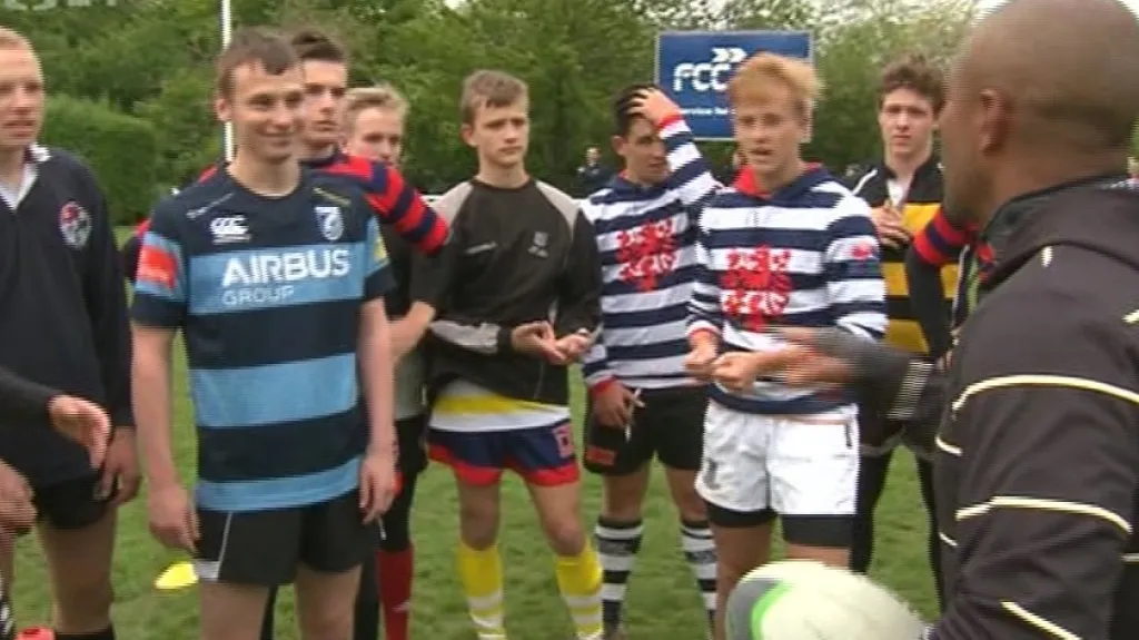 Australská legenda si zatrénovala s mladými českými ragbisty