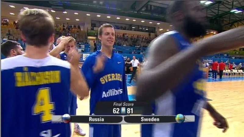 Sestřih utkání Rusko - Švédsko