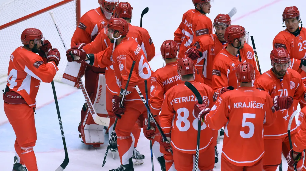 Radost hráčů Třince