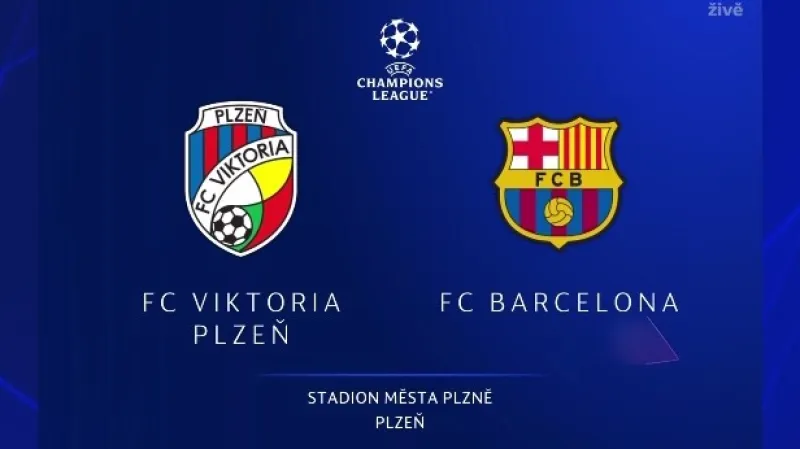 Sestřih utkání Viktoria Plzeň - FC Barcelona