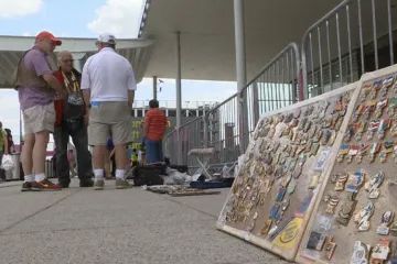 Veletrh sběračů odznaků v Londýně