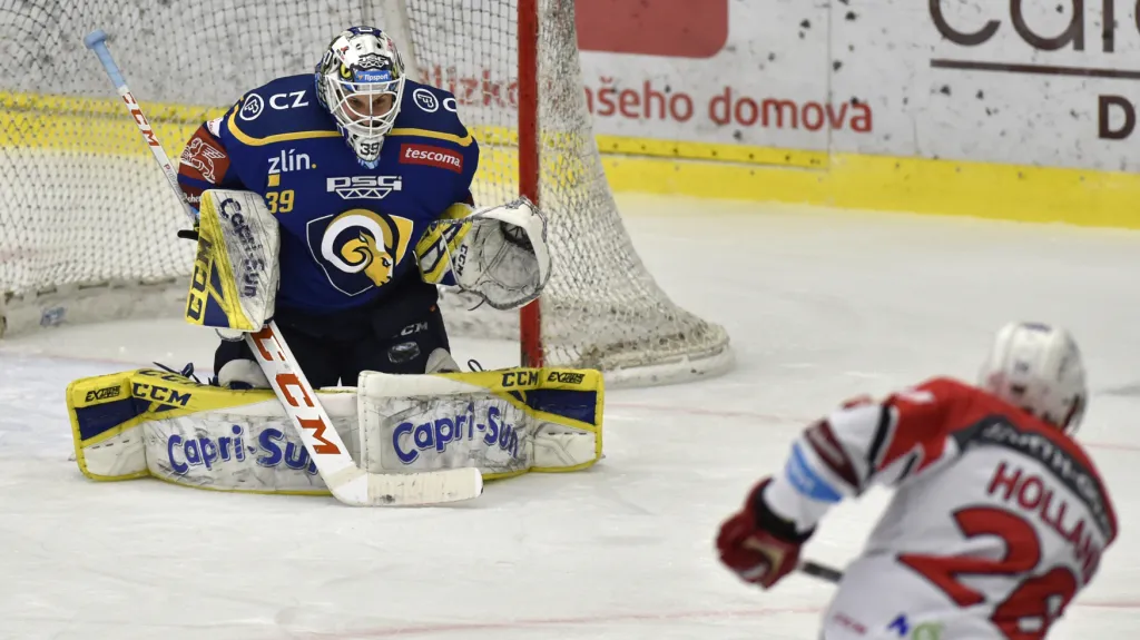 Utkání Zlín - Pardubice