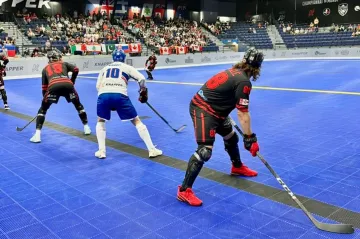 Finále mistrovství světa hokejbalistů Kanada - Česko