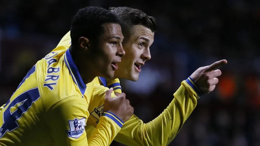 Jack Wilshere a Serge Gnabry