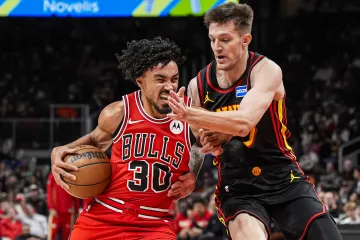 Vít Krejčí v utkání proti Chicago Bulls