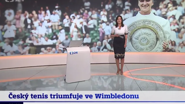 90' ČT24: Kouzlo českého tenisu ve Wimbledonu